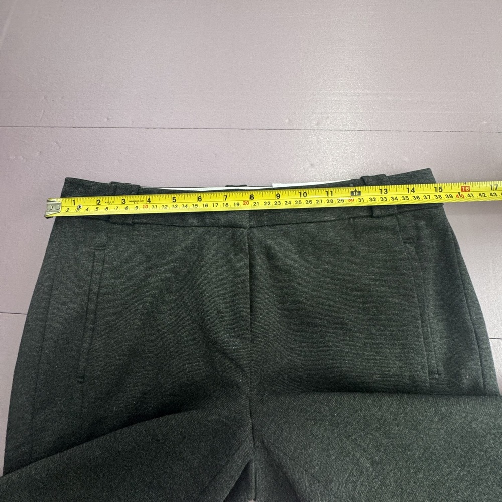 LOFT Marisa Ankle Pants Women Size‎ 0 Grey New Stretch Tapered Dress Trousers - Picture 5 of 10